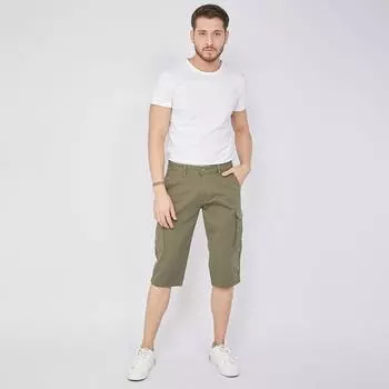 Мужские капри Madrid Cargo цвета хаки