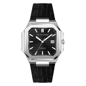 Мужские классические кубические автоматические механические часы 2025 года 50 м водонепроницаемые люминесцентные сапфировое стекло reloj hombre 41 мм JAPAN-8215-Movt