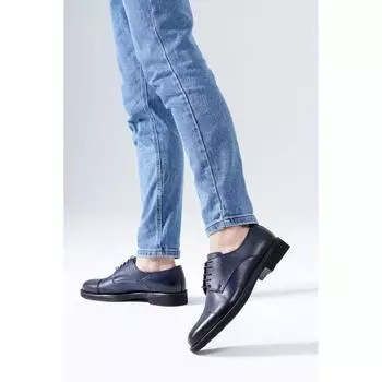 Мужские классические туфли дерби из натуральной кожи