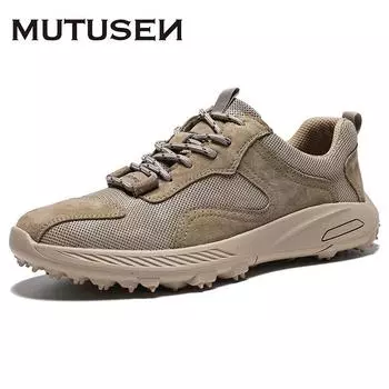 Мужские классические туфли ручной работы из кожи, полуботинки, дышащие мужские уличные брендовые дизайнерские плоские кроссовки, кожаные мужские туфли 46