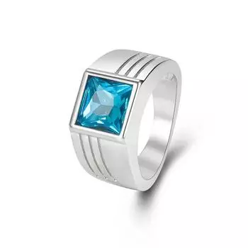 Мужские кольца, серебряные украшения 925 пробы с цирконом, драгоценный камень, кольцо на палец для мужчин, свадебная вечеринка, банкет, обещание, подарки, аксессуары оптом 6