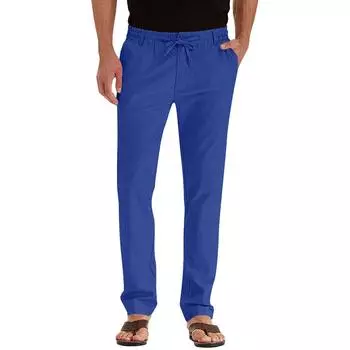 Мужские комбинезоны, повседневные брюки с несколькими карманами и завязками, походные брюки, хлопковые саржевые брюки XXL