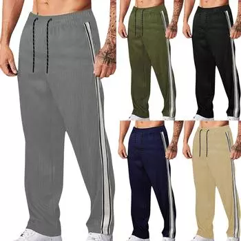 Мужские комбинезоны, повседневные брюки с несколькими карманами и завязками, походные брюки, хлопковые саржевые брюки L армия зеленый