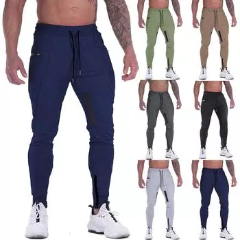 Мужские комбинезоны, повседневные брюки с несколькими карманами и завязками, походные брюки, хлопковые саржевые брюки L чёрный