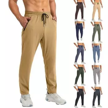 Мужские комбинезоны, повседневные брюки с несколькими карманами и завязками, походные брюки, хлопковые саржевые брюки L армия зеленый
