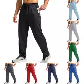 Мужские комбинезоны, повседневные брюки с несколькими карманами и завязками, походные брюки, хлопковые саржевые брюки L чёрный