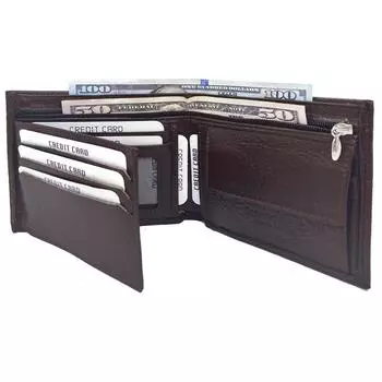 Мужские кошельки из натуральной кожи Lederax NWP239 Кошельки для монет