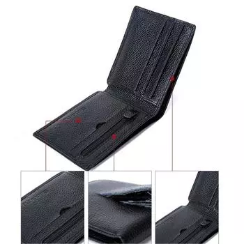 Мужские кошельки с карманом для монет, тонкий кошелек, держатель для карт для мужчин, модный тонкий