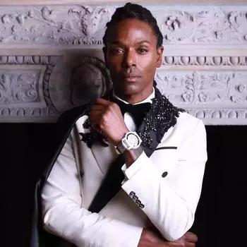 Мужские костюмы, сшитые на заказ, из 2 предметов, пиджак, брюки, одна пуговица, атласные лацканы, аппликации, свадебные бусины, накидка, формальная, на заказ, большие размеры S белый