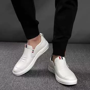 Мужские кожаные туфли Свадебные туфли Деловые офисные туфли Водительские туфли Официальная обувь для мужчин 39 чёрный