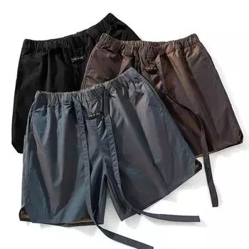 Мужские красочные летние шорты в американском стиле 2024 года — универсальные пляжные спортивные шорты Ice-Sense 3XL синий