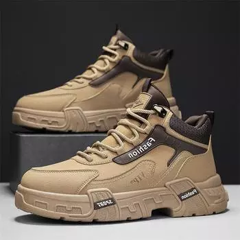 Мужские кроссовки 2024 года, тактические дышащие армейские ботинки для активного отдыха, зимняя обувь для походов на открытом воздухе, легкие нескользящие мужские ботинки для пустыни 39 серый