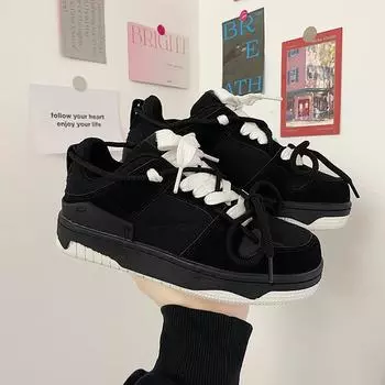 Мужские кроссовки 2025 года, модная черная повседневная обувь на платформе, трендовые брендовые кроссовки на шнуровке для бега на открытом воздухе для мужчин, Tenis Masculino 35