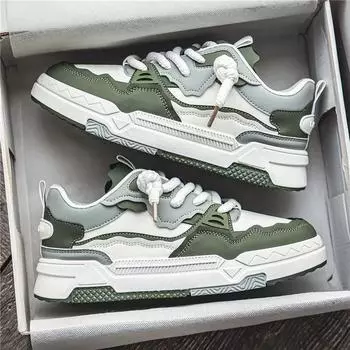 Мужские кроссовки 2025 года, модная повседневная обувь на платформе, дышащие спортивные кроссовки для бега, трендовые уличные кроссовки для скейтбординга, Zapatillas De Hombre 39 бежевый