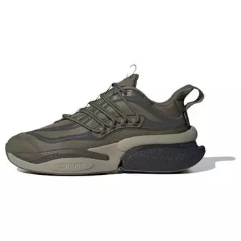 Мужские кроссовки adidas AlphaBoost V1 Olive Strata Green Shadow-Oliver Silver-Pebble IG3129 44