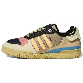 adidas Bad Bunny x Forum PowerPhase Catch and Throw Мужские Кроссовки Коричневый Песочный Кислотно-Оранжевый GZ2009 37