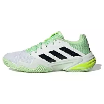 Мужские кроссовки adidas Barricade 13 White Semi Green Spark Cloud-White Core-Black IG3114 40