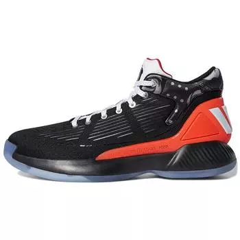 Мужские кроссовки adidas D Rose 10 Geek Up Black Core-Black Sky-Tint EH2000