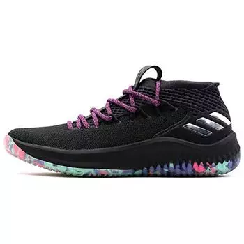 Мужские кроссовки adidas Dame 4 CNY Black Silver Carbon CQ0469