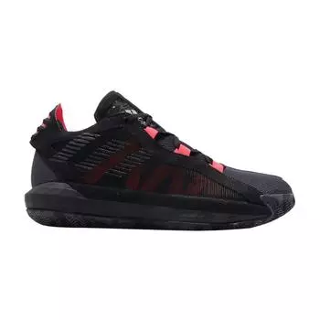 Мужские кроссовки adidas Dame 6 GCA Ruthless Black Core-Black Shock-Red EF9875