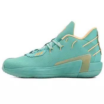 Мужские кроссовки adidas Dame 7 Acid Mint Green Acid-Orange FZ1093 40