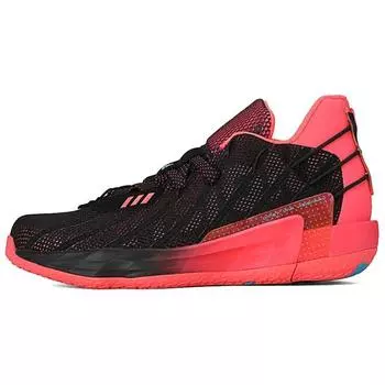 Мужские кроссовки adidas Dame 7 GCA Visionary Black Core-Black Signal-Pink G57905