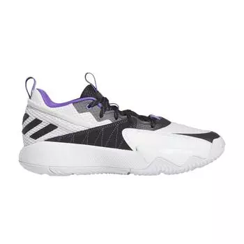Мужские кроссовки adidas Dame Certified EXTPLY 2.0 White Purple Rush Cloud-White Core-Black ID1810 46