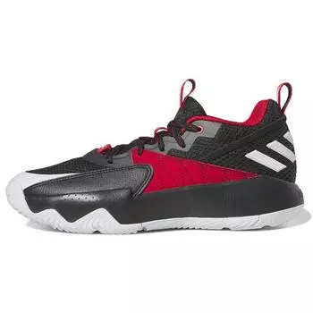 Мужские кроссовки adidas Dame Certified EXTPLY 2.0 Trail Blazers Away Black Better-Scarlet Cloud-White HR0728 46