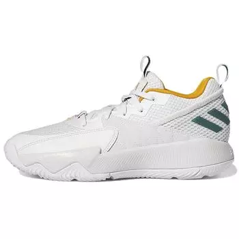 Мужские кроссовки adidas Dame Certified EXTPLY 2.0 The Letter O White Crystal-White Team-Dark-Green HQ3885 46