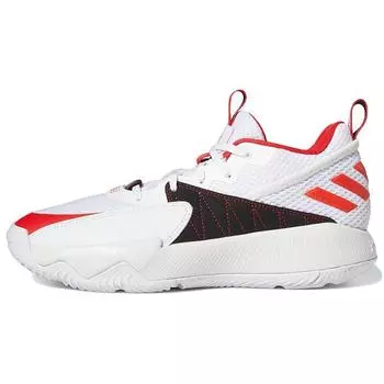 Мужские кроссовки adidas Dame Certified EXTPLY 2.0 Trail Blazers White Cloud-White Vivid-Red GY8965 46