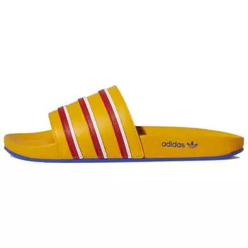 Мужские кроссовки adidas Eric Emanuel x Adilette Slide McDonalds All American Games, оранжевый поставщик, ярко-синий цвет H02574 48