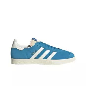 Мужские кроссовки Adidas Gazelle Bold Aqua Off White GY7337