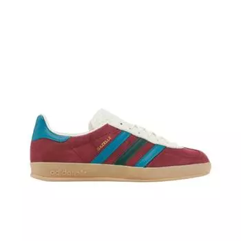 Мужские кроссовки Adidas Gazelle Indoor Collegiate Burgundy Arctic Fuchsia IG4996