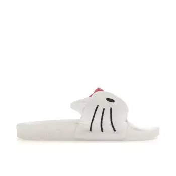 Мужские кроссовки adidas Hello Kitty x Adilette Slide Hello Kitty and Friends, белая обувь, белый цвет, черный IG8419 37