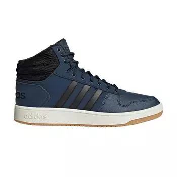 Мужские кроссовки adidas Hoops 2.0 Mid Crew Navy Gum Blue Core-Black GZ7939 40