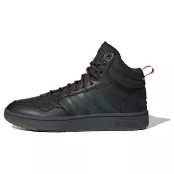 Мужские кроссовки adidas Hoops 3.0 Mid Winter Black Shadow Green Gum Core-Black GZ6681 41