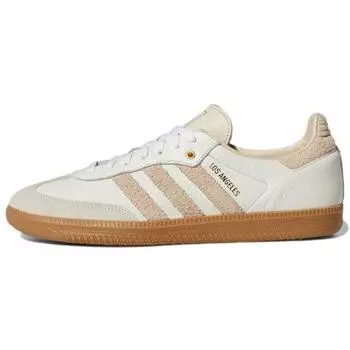 Мужские кроссовки adidas LAFC x Samba Linen Gum кремовые Off-White GV8358 42