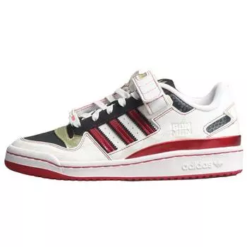 Мужские кроссовки adidas Marvel x Forum Low Ironman белые прозрачно-белые солнечно-красные IG3824 47
