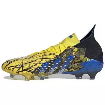 Мужские кроссовки adidas Marvel x Predator Freak.1 FG Wolverine желтые ярко-желтые синие FY1119 40