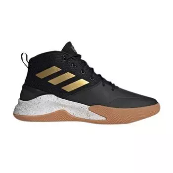 Мужские кроссовки adidas Own The Game Black Matte Gold Core-Black Cloud-White EE9636