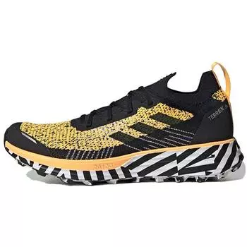 Мужские кроссовки adidas Parley x Terrex Two Solar Gold Black Core-Black Cloud-White FW7141