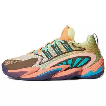 Мужские кроссовки adidas Pharrell x Crazy BYW 2.0 Chalk Coral Multi-Color Yellow-Tint Trace-Purple FU7369