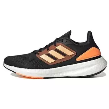 Мужские кроссовки adidas PureBoost 22 Black Acid Orange Core-Black Preloved-Red HQ8586 40