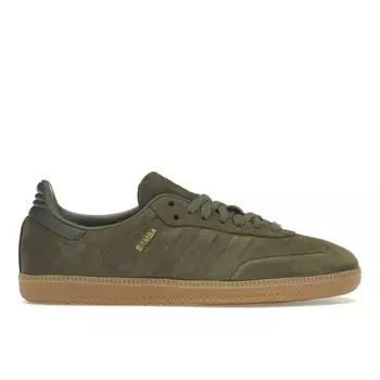 Мужские кроссовки adidas Samba Olive Strata Gum Green Shadow-Olive IG1242