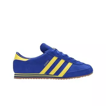 Мужские кроссовки Adidas Spezial Zurro Bold Blue Bright Yellow FV5481