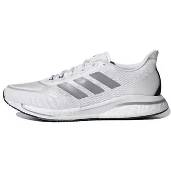 Мужские кроссовки adidas Supernova+ White Silver Metallic Cloud-White Core-Black FX6659 40