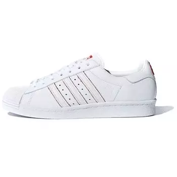 Мужские кроссовки adidas Superstar 80s CNY белые красные DB2569