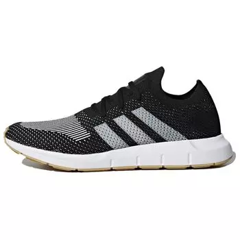 Мужские кроссовки adidas Swift Run Primeknit Black White CQ2891