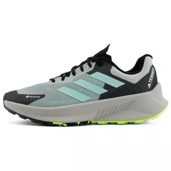 Мужские кроссовки adidas Terrex Soulstride Flow GORE-TEX Wonder Silver Semi Flash Aqua Grey Lucid-Lemon IF5009 45