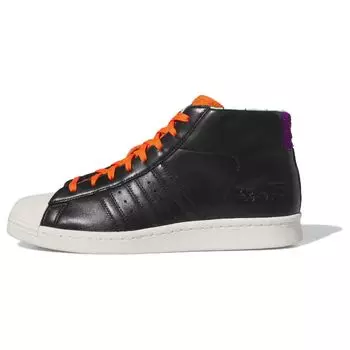 Мужские кроссовки adidas The Simpsons x Pro Model 80s Poochie, черные, полуударные, оранжевые, черные, IE7563 44